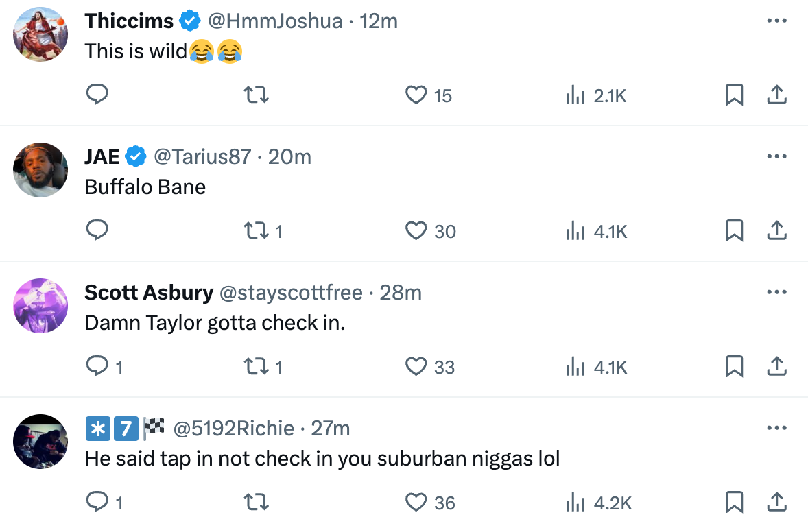Benny the Butcher Invites Taylor Swift