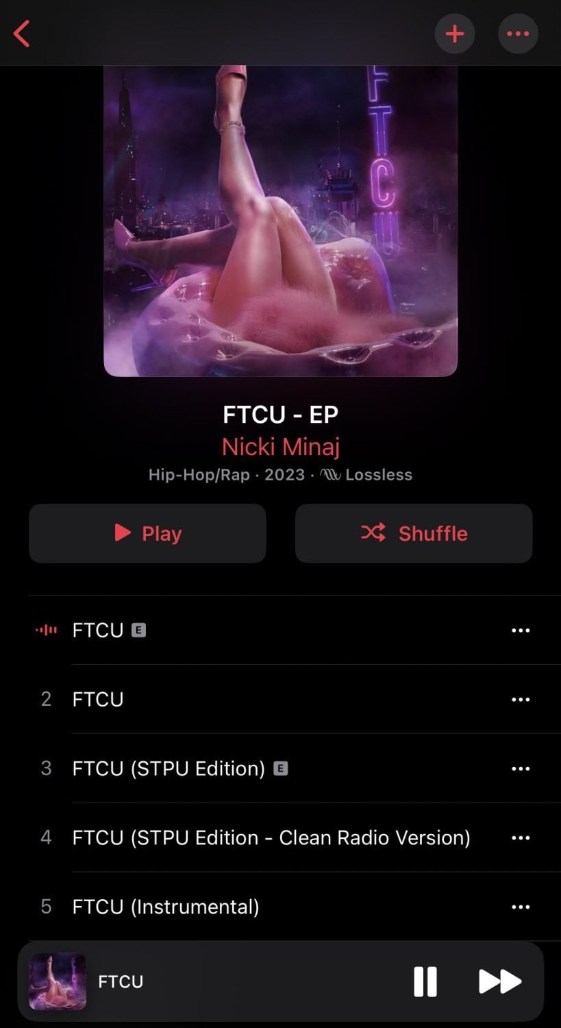 Nicki Minaj Releases "FTCU" EP with Four Fiery Remixes